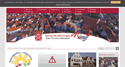 Desktop Screenshot of moemlingen.de